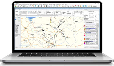 Routing supports the optimization of logistics processes